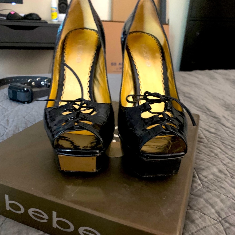 Black heels